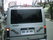 Ford Transit 2000–2014 Spoiler Isikli Tetto Basso (primer per verniciatura) foto 4