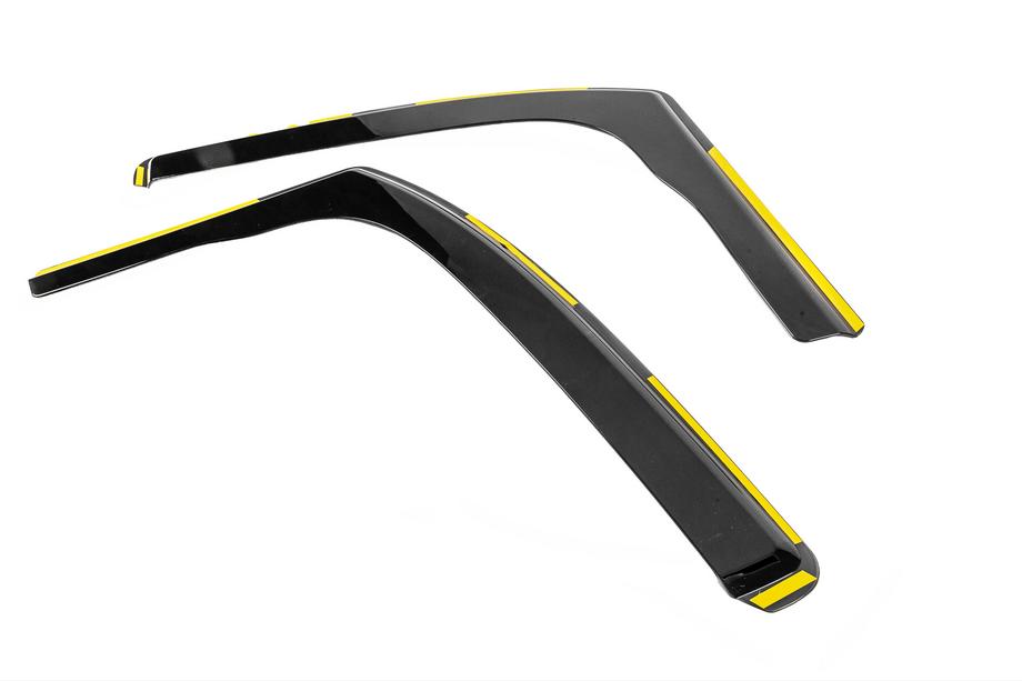 Ford Connect 2014-2021 Deflettori aria ad incastro Niken Luxury (2 pz) Foto 2