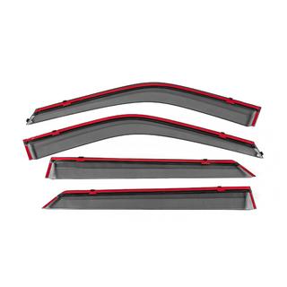 Deflettori Finestrini con Modanatura Cromata Niken Luxury (4 pz) foto 4