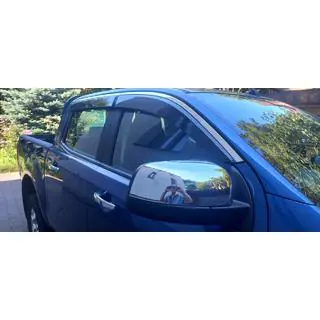Deflettori Finestrini con Modanatura Cromata Niken Luxury (2015-2022, 4 pz) foto 4