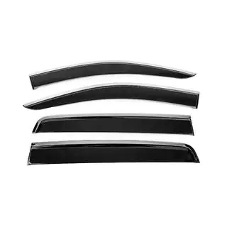 Deflettori Finestrini con Modanatura Cromata Niken Luxury (2015-2022, 4 pz) foto 3