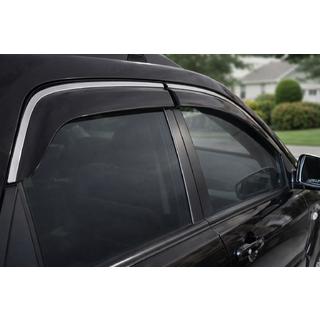 Deflettori Finestrini con Modanatura Cromata Niken Luxury (4 pz) Kia Sportage 2004-2010 foto 1