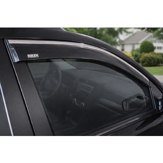Deflettori Finestrini con Modanatura Cromata Niken Luxury (4 pz) Kia Sportage 2004-2010 foto 3