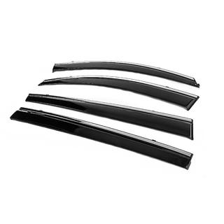 Deflettori Finestrini con Modanatura Cromata Niken Luxury (4 pz) Kia Sportage 2010-2015 foto 3