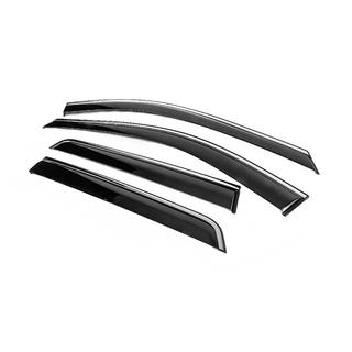 Deflettori Finestrini con Modanatura Cromata Niken Luxury (4 pz) Nissan Pathfinder R53 2021- foto 2