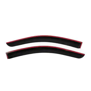 Deflettori finestrini con modanatura cromata Niken Luxury (2 pz) foto 4
