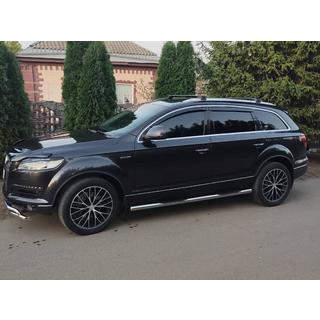 Barre portatutto (trasversali) per barre longitudinali integrate Skybar V2 120 cm (set 2 pezzi) Audi Q7 2005-2015 foto 4