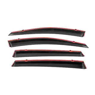 Deflettori Finestrini con Modanatura Cromata Niken Luxury (4 pz) foto 4