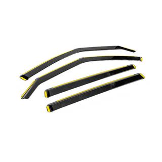 Deflettori aria ad incastro Niken Luxury (4 pz) Opel Zafira C Tourer 2011-2019 foto 3