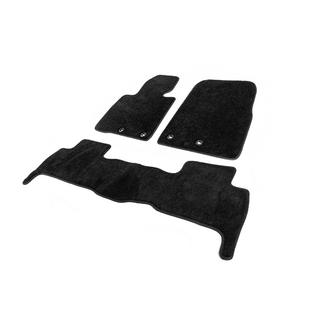 Tappetini in tessuto Deluxe V-2 (2012-2021, Nero) Toyota Land Cruiser 200 2007-2021 foto 1