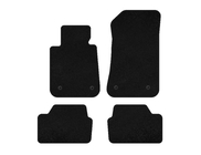 BMW 1 Series E81/E82/E87/E88 2004-2011 Tappetini in tessuto Deluxe (Nero) foto 1