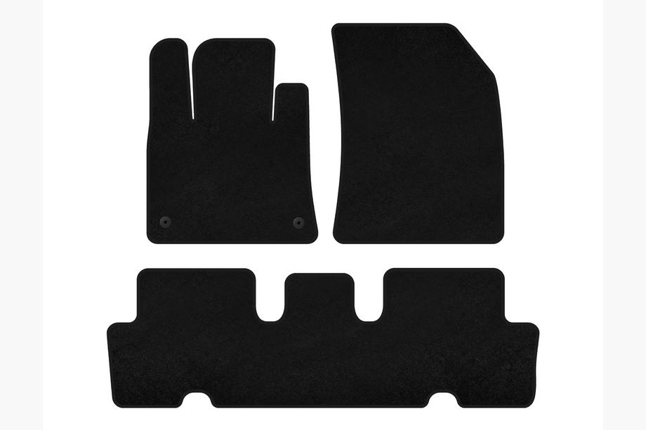 Citroen C-4 Picasso 2013–2022 Tappetini tessili Deluxe V1 (2 file, nero) Foto 1