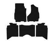 Dodge RAM (DS/DJ/D2) 2009–2024 Tappetini tessili Deluxe (2013+, 5 posti, nero) foto 1