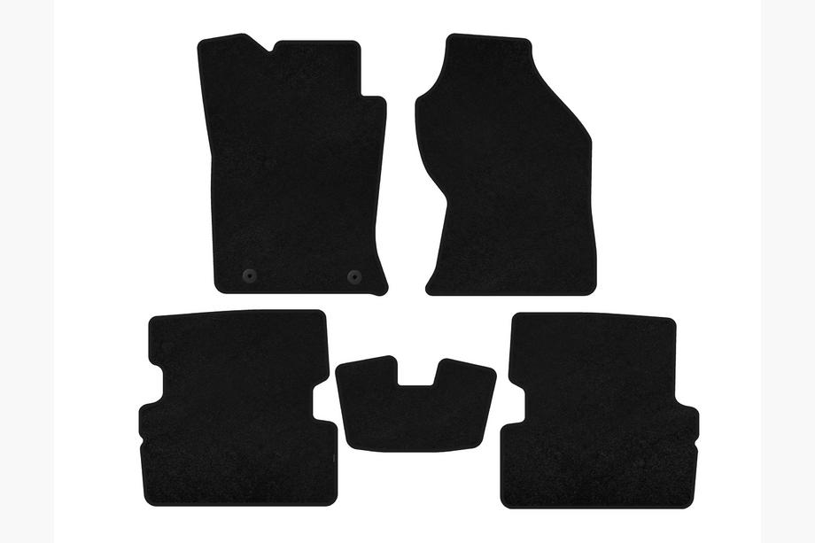 Ford Focus I 1998-2005 Tappetini in tessuto Deluxe (2001-2005, SW, nero) Foto 1