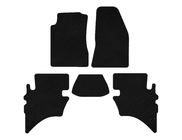 Ford Ranger 2002-2006 Tappetini in tessuto Deluxe (Nero) foto 1