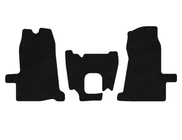 Ford Transit 2000–2014 Tappetini tessili Deluxe (2000-2006, 1+1, Manuale, Nero) foto 1
