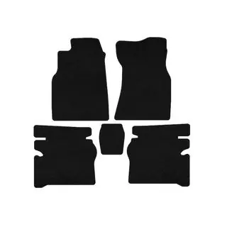 Tappetini in tessuto Deluxe (Nero)