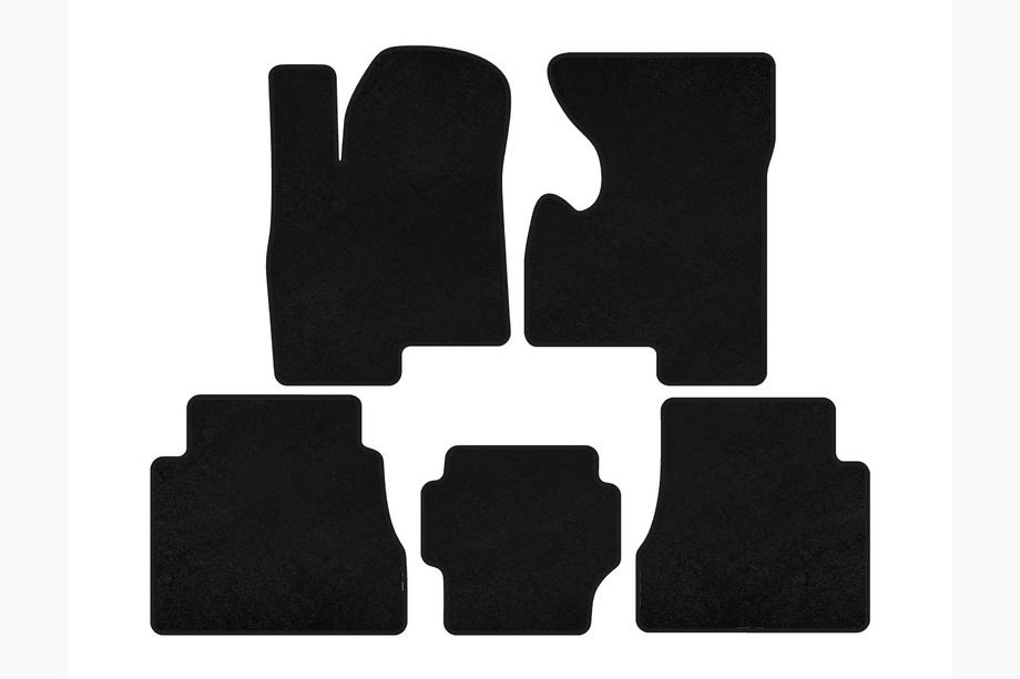Hummer H2 2002-2009 Tappetini in tessuto Deluxe (Nero) Image