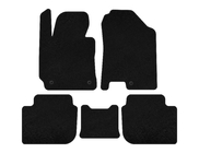 Kia Cerato 3 2013-2018 Tappetini in tessuto Deluxe (SD, Nero) foto 1