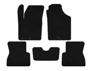 Kia Picanto 2011-2016 Tappetini in tessuto Deluxe (Nero) foto 1