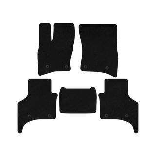 Tappetini tessili Deluxe (5 porte, nero)