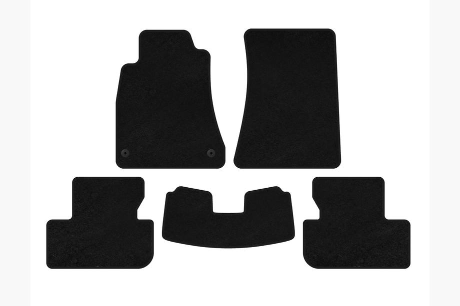 Lexus IS 2005-2013 Tappetini tessili Deluxe (SD, 2WD, nero) Image