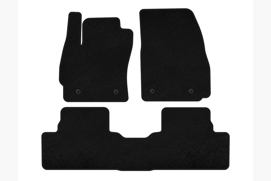 Mazda 5 2010-2018 Tappetini tessili Deluxe (2 file, Nero) Image