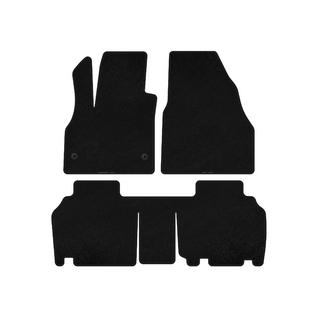 Tappetini tessili Deluxe (2 file, 5 porte/7 posti, nero) Renault Kangoo 2008–2020 foto 1
