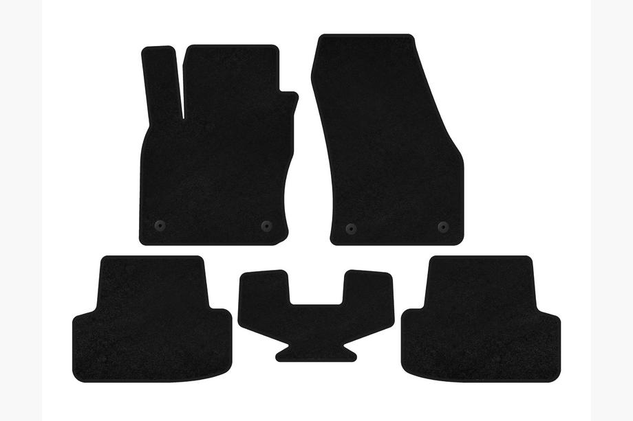 Seat Ateca 2016- Tappetini in tessuto Deluxe (Nero) Image