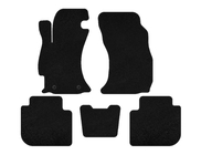 Subaru Forester 2013-2018 Tappetini in tessuto Deluxe (2013-2017, Nero) foto 1