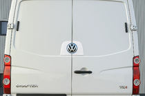 Volkswagen Crafter 2006-2016 Cornice logo posteriore (acciaio inox) foto 1