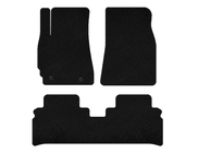 Toyota Highlander 2000-2008 Tappetini in tessuto Deluxe (Nero) foto 1