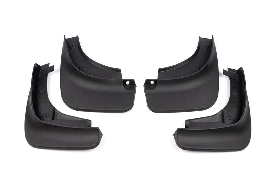 Volkswagen Touareg 2010-2018 Paraspruzzi Premium R-Line 2015-2018 (4 pz) Foto 2