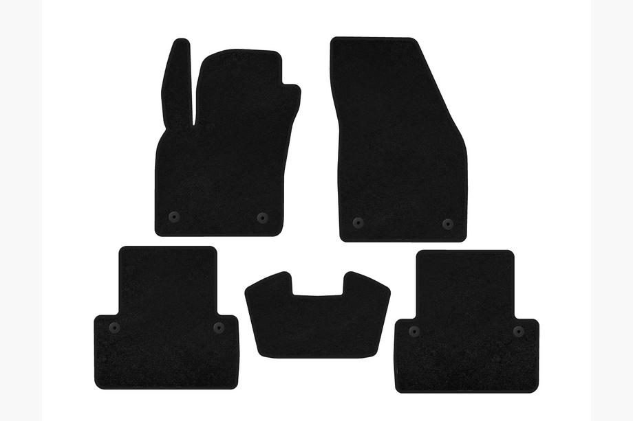 Volvo V50 2004-2012 Tappetini tessili Deluxe (2007-2012, SW, nero) Image