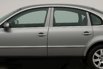 Volkswagen Passat B5 1997-2005 Modanature Montanti Porta in Acciaio Inox (6 pz) foto 1