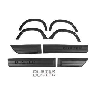 Allargamenti passaruota con modanature (12 pz, ABS nero) Dacia Duster 2018-2024 foto 1