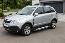 Opel Antara 2006-2017 Pedane Laterali Rainbow (2 pz, Alluminio) foto 1