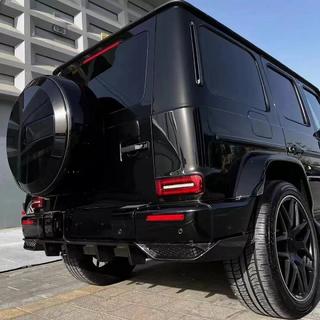 Diffusore Posteriore paraurti V2 per G63 AMG, Carbonio foto 4