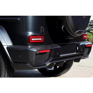 Diffusore Posteriore paraurti V2 per G63 AMG, Carbonio foto 3