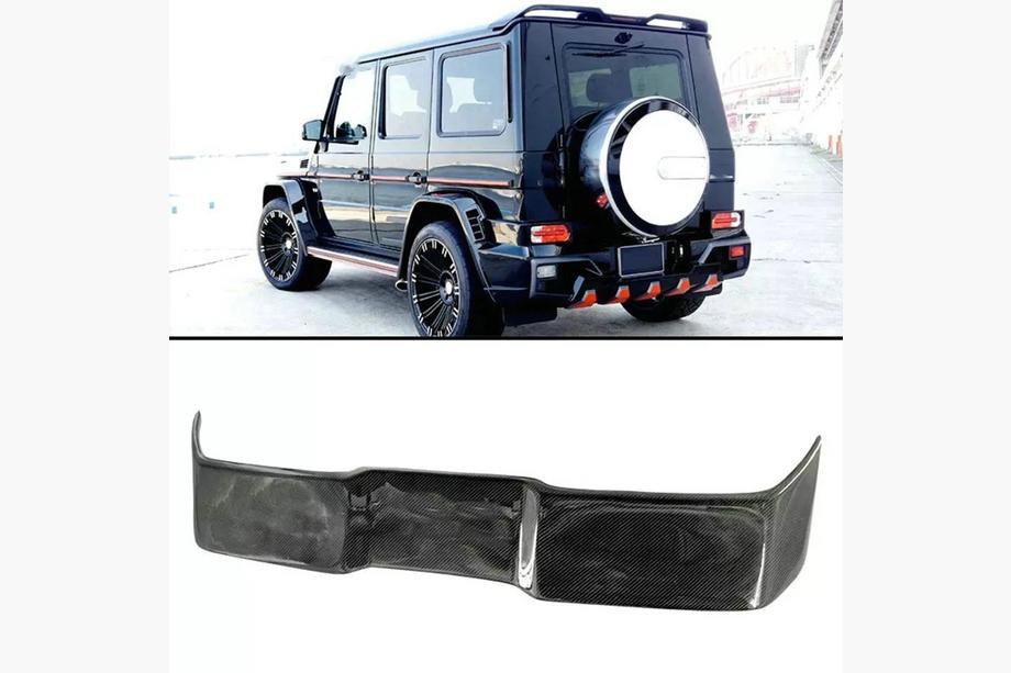 Mercedes G class W463 1990-2018 Spoiler V2 (Carbonio) Image