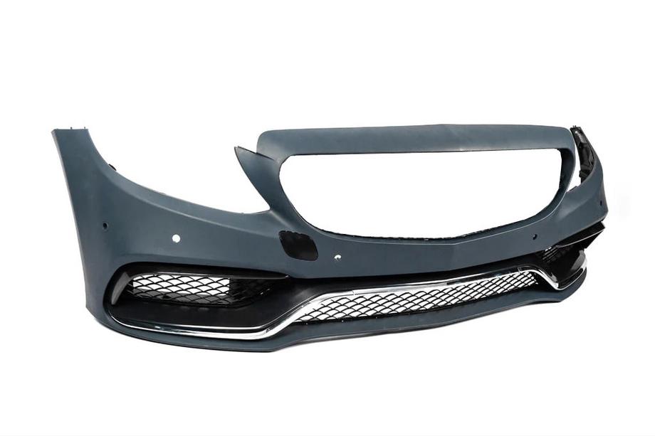 Mercedes C-class W205 2014-2021 Paraurti anteriore (design AMG C63 2014-2018) Foto 2