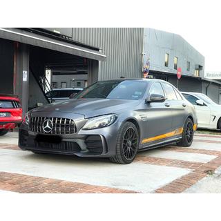 Kit carrozzeria con diffusore posteriore (design Black Mamba C63GT) Mercedes C-class W205 2014-2021 foto 1