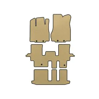 Tappetini EVA (3 File, Beige)
