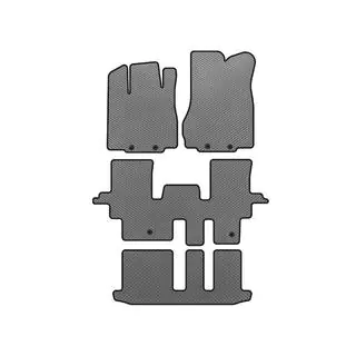 Tappetini EVA (3 File, Grigio)