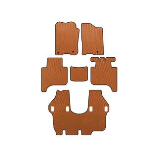Tappetini EVA (3 File, 2004-2008, Arancione) Infiniti QX56 2004-2010