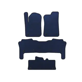 Tappetini EVA (3 File, Blu)