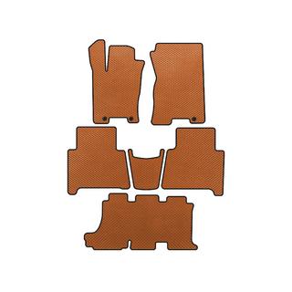 Tappetini EVA (3 File, Arancione)