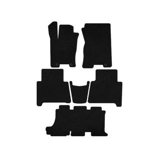 Tappetini in tessuto Premium (3 file, Nero) foto 1