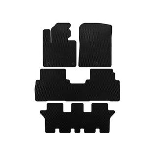 Tappetini EVA (3 File, 7 Posti, Nero) Kia Sorento III UM 2014-2020