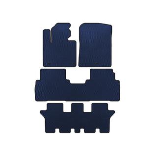 Tappetini EVA (3 File, 7 Posti, Blu) Kia Sorento III UM 2014-2020